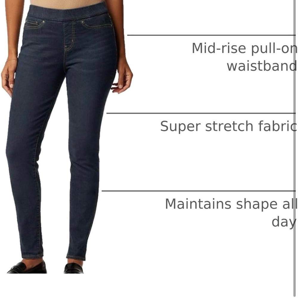 🥳HOST PICK!! 🥳 Signature by Levi Strauss -Totally Shaping Pull-On Skinny Jeans - Picture 5 of 12